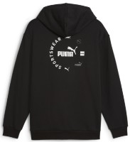 Hanorac pentru bărbați Puma Power Graphic Full-Zip Hoodie Fl Puma Black, s.XXL imaginea #2 — magazin online Desire.md