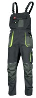 Salopetă de lucru Art.MaSter Classic Stretch Slim Grey/Black 60 (classic-stretch-slim-bibpants)