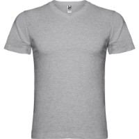 Мужская футболка Roly Samoyedo 6503 Heather Grey, s.L