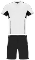 Costum sportiv pentru bărbați Roly Boca 0346 White/Black, s.XXL