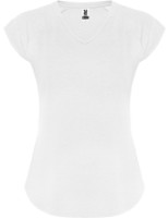 Женская футболка Roly Avus 6658 White, s.M