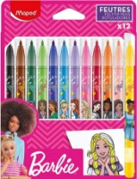 Набор фломастеров Maped Barbie 12pcs фото №2 — интернет-магазин Desire.md