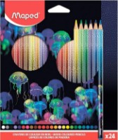 Creioane colorate Maped Deepsea Paradise 24pcs imaginea #2 — magazin online Desire.md