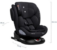 Scaun auto pentru copii Kikka Boo i-Felix i-Size 360 Black imaginea #10 — magazin online Desire.md