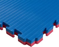 Спортивный мат Eva Puzzle 1х1m 4cm Red/Blue фото №2 — интернет-магазин Desire.md