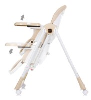 Стульчик для кормления Chipolino Milk Shake Beige (STHMS02405BE) фото №5 — интернет-магазин Desire.md