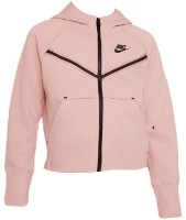 Hanorac pentru copii Nike G Nsw Tch Flc Wr Hoodie Pearl Pink/Black, s.L imaginea #1 — magazin online Desire.md