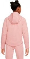 Hanorac pentru copii Nike G Nsw Tch Flc Wr Hoodie Pearl Pink/Black, s.L imaginea #2 — magazin online Desire.md