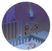 Carusel pentru pătuc Chipolino Music (MILD02306MUS) imaginea #2 — magazin online Desire.md