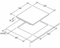 Индукционная панель Candy CTP644MCBB фото №3 — интернет-магазин Desire.md