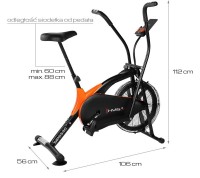 Велотренажер HMS MP6540 фото №10 — интернет-магазин Desire.md