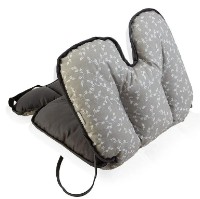 Матрасик для коляски BabyJem Gray Flower (507) фото №2 — интернет-магазин Desire.md