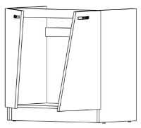 Кухонный гарнитур ML-Mobila Бриз 2.0м Белый/Дуб золотой фото №4 — интернет-магазин Desire.md