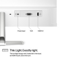 Monitor Hp S5 524sw White (94C21AA) imaginea #2 — magazin online Desire.md