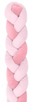 Protectie laterala pentru patut Kikka Boo Pink 210cm (31109050001)