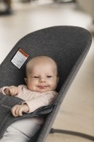 Șezlong pentru bebeluși BabyBjorn Bliss JerseyCharcoal Grey (006076A) imaginea #2 — magazin online Desire.md