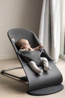 Șezlong pentru bebeluși BabyBjorn Bliss JerseyCharcoal Grey (006076A) imaginea #3 — magazin online Desire.md
