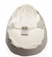 Poziționer pentru bebelúș BabyJem Grey Flower (348) imaginea #2 — magazin online Desire.md