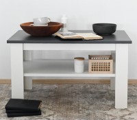 Măsuţă cafea Fabrik Home Blanco Antracit/Frasin alb imaginea #3 — magazin online Desire.md