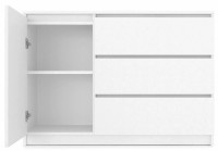 Комод Fabrik Home Havana 3 + 1 Белый Ясень фото №4 — интернет-магазин Desire.md