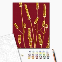 Tablou pe numere Brushme Золотое растение (BS53993) imaginea #2 — magazin online Desire.md