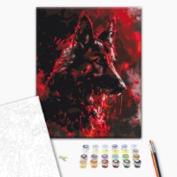 Tablou pe numere Brushme Рубиновый страж (BS53942) imaginea #2 — magazin online Desire.md