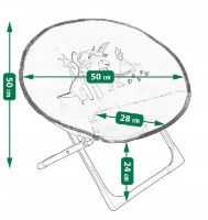Детское кресло Jumi Dino фото №3 — интернет-магазин Desire.md