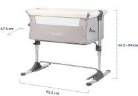 Кроватка Kikka Boo Bonne Nuit Pink Melange (31003020055) фото №7 — интернет-магазин Desire.md