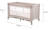 Pătuț pliabil Kikka Boo So Gifted Beige 2 level (31003010106) imaginea #7 — magazin online Desire.md