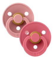 Suzeta BIBS Colour 2 Pack - Dusty Pink/Coral 0+ months (110446)