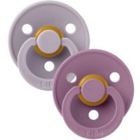 Suzeta BIBS Colour 2 Pack - Fossil Grey/Mauve 0+ months (2121422)