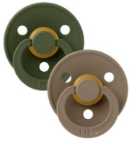 Suzeta BIBS Colour 2 Pack - Hunter Green/Dark Oak 0+ months (110363)
