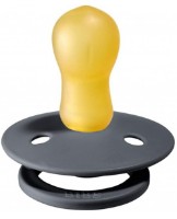 Пустышка BIBS Colour 2 Pack - Iron/Baby Blue 0+ months (110223) фото №2 — интернет-магазин Desire.md