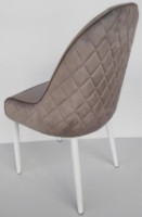 Стул AG DC2-003 Velur Light Grey/White фото №2 — интернет-магазин Desire.md