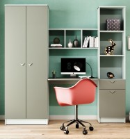 Письменный стол Компанит Юниор 3 2000 Серый/Топаз фото №1 — интернет-магазин Desire.md