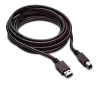 Cablu USB Cablexpert USB 2.0 AM/BM 1.8 m Black (CCP-USB2-AMBM-6) imaginea #2 — magazin online Desire.md