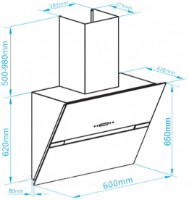 Вытяжка Kaiser AT 6407 FW фото №2 — интернет-магазин Desire.md
