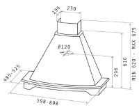 Hota Elica Coraline WH/A/60 T.Grezzo imaginea #2 — magazin online Desire.md