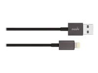 USB Кабель Moshi iPhone Lightning USB Cable 1M Black фото №3 — интернет-магазин Desire.md