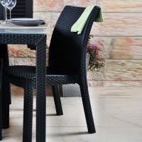 Стул Curver Toscana Anthracite (211755) фото №2 — интернет-магазин Desire.md