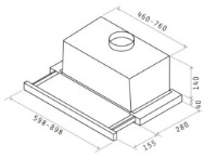 Hota Elica Elite 14 Lux WH/A/50 imaginea #3 — magazin online Desire.md