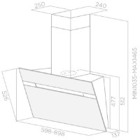 Вытяжка Elica Stripe BL/A/90/LX фото №3 — интернет-магазин Desire.md