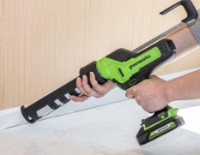 Пистолет для герметика монтажной пены Greenworks G24CG фото №2 — интернет-магазин Desire.md