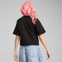 Женская футболка Puma Classics Play Paris Relaxed Tee Puma Black, s.S фото №3 — интернет-магазин Desire.md