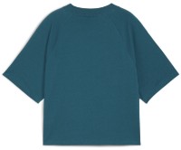 Женская футболка Puma Classics Play Paris Relaxed Tee Cold Green, s.XS фото №2 — интернет-магазин Desire.md