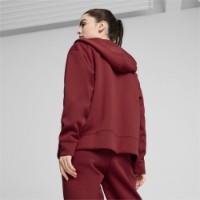 Женская толстовка Puma Ferrari Style Hooded Sweat Jacket Wmn Intense Red, s.XS фото №3 — интернет-магазин Desire.md