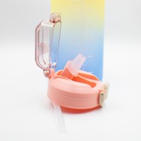 Бутылка для воды Limun YMJ-2212 Pink/Yellow/ Blue фото №3 — интернет-магазин Desire.md