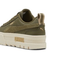 Adidași pentru copii Puma Mayze Dusty Summer Jr Puma Olive/Alpine Snow, s.35.5