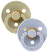 Suzeta BIBS Colour 2 Pack - Khaki/Dusty Blue 0+ months