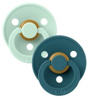 Suzeta BIBS Colour 2 Pack - Nordic Mint/Forest Lake 0+ months (110293)